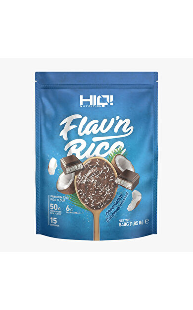 HIQ Flav'n Rice 840g CHOCOLATE'N COCONUT FLAVORED